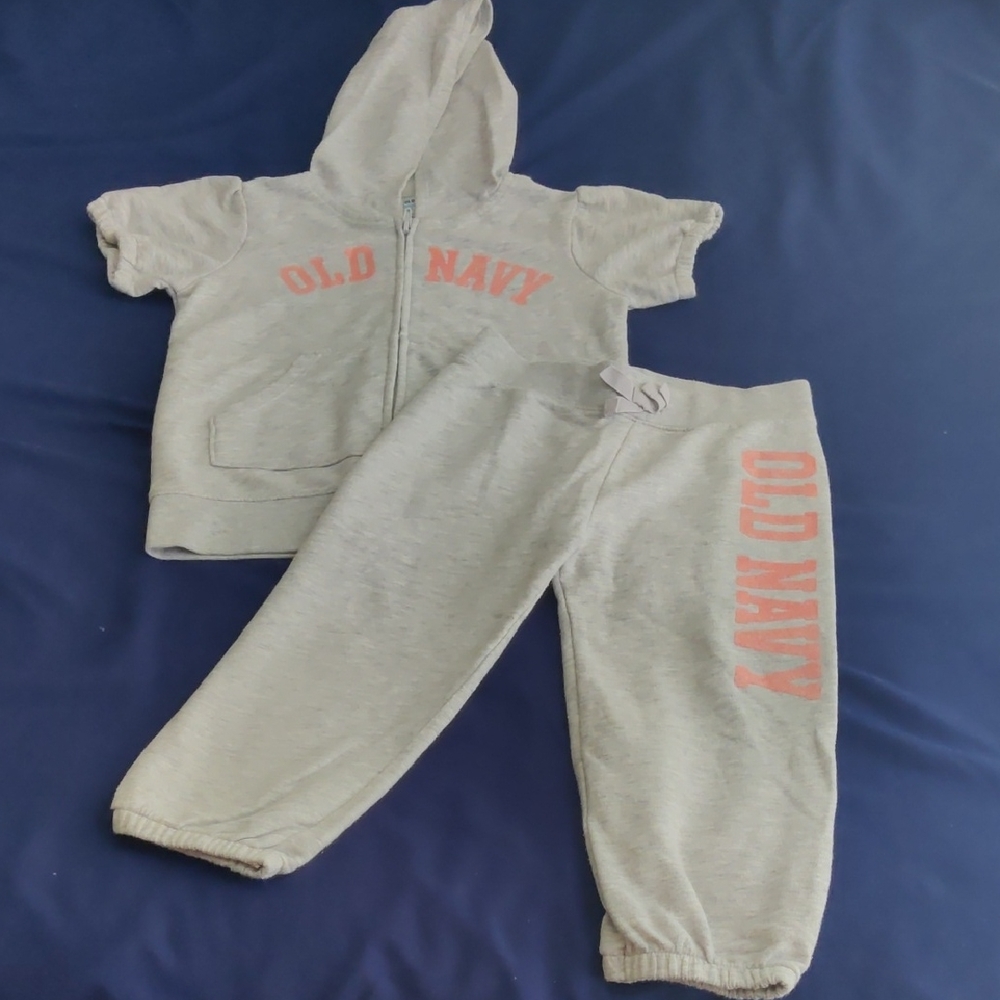 Old Navy Kids Gray Tracksuit